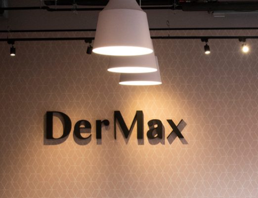 Dermax showroom and office